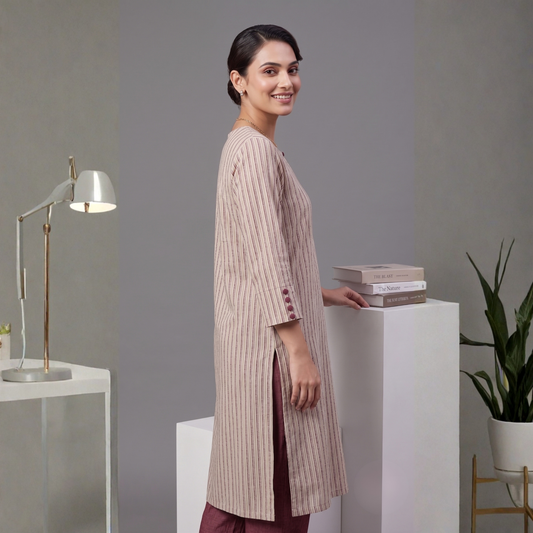 Women wearing Bluauraa Tunic/Kurti/Tops