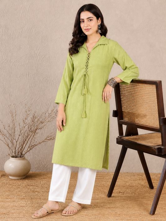 Women wearing Bluauraa Tunic/Kurti/Tops