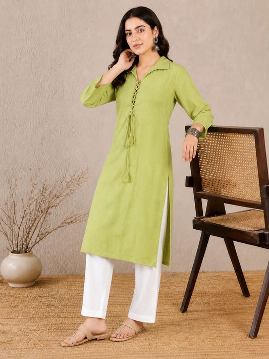 Women wearing Bluauraa Tunic/Kurti/Tops