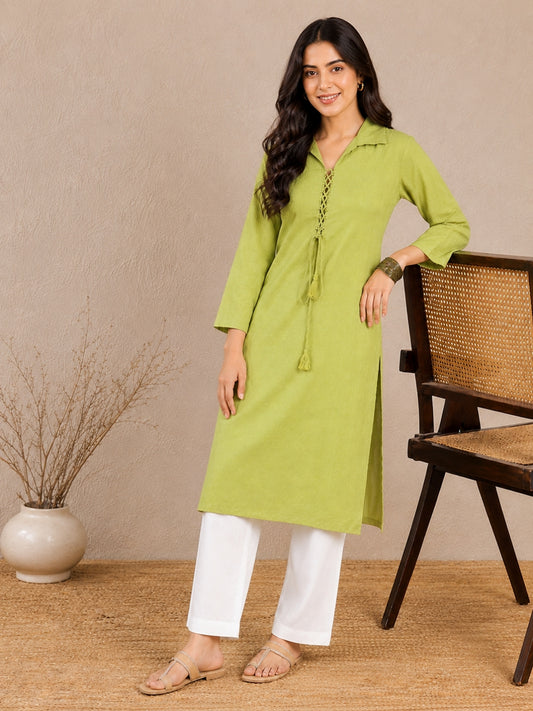 Women wearing Bluauraa Tunic/Kurti/Tops