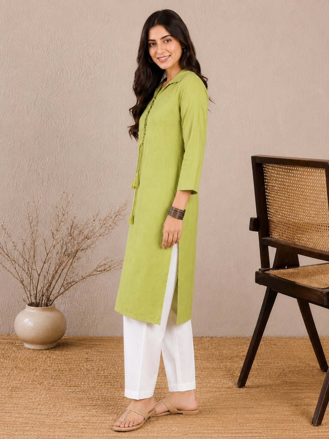 Women wearing Bluauraa Tunic/Kurti/Tops