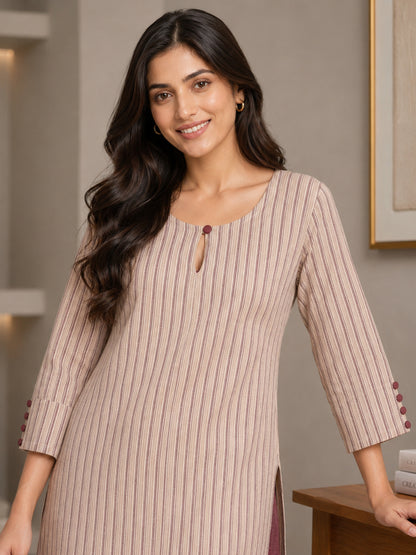 Women wearing Bluauraa Tunic/Kurti/Tops