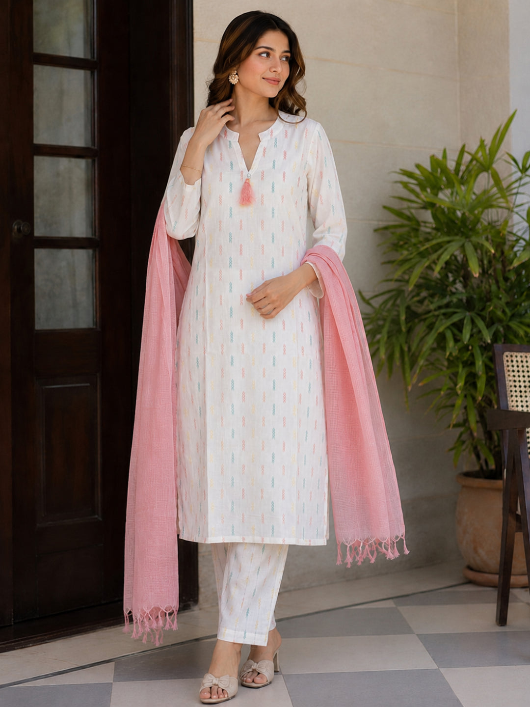 Women wearing Bluauraa Tunic/Kurti/Tops