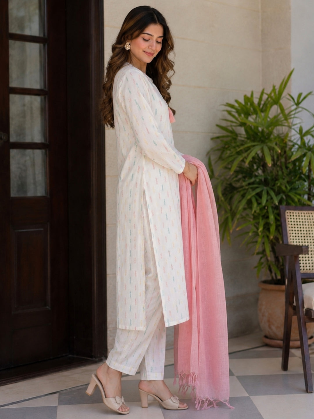 Women wearing Bluauraa Tunic/Kurti/Tops