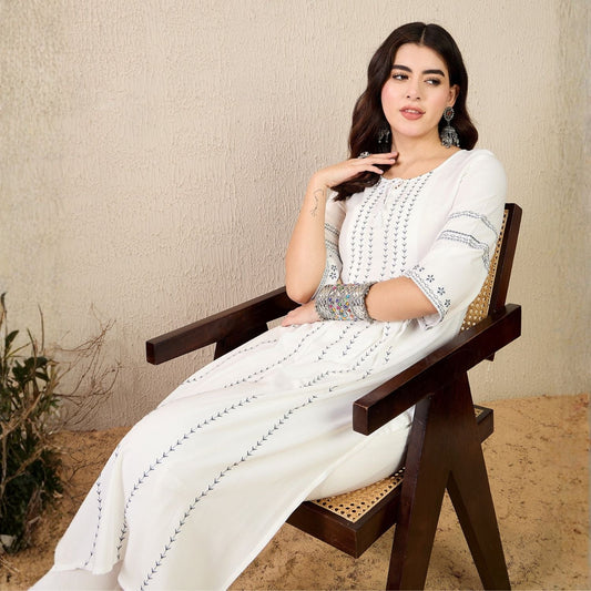 Women wearing Bluauraa Tunic/Kurti/Tops