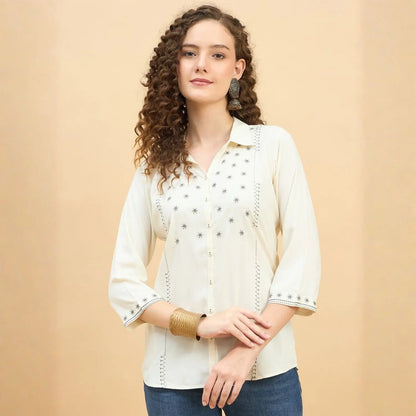 Women wearing Bluauraa Tunic/Kurti/Tops