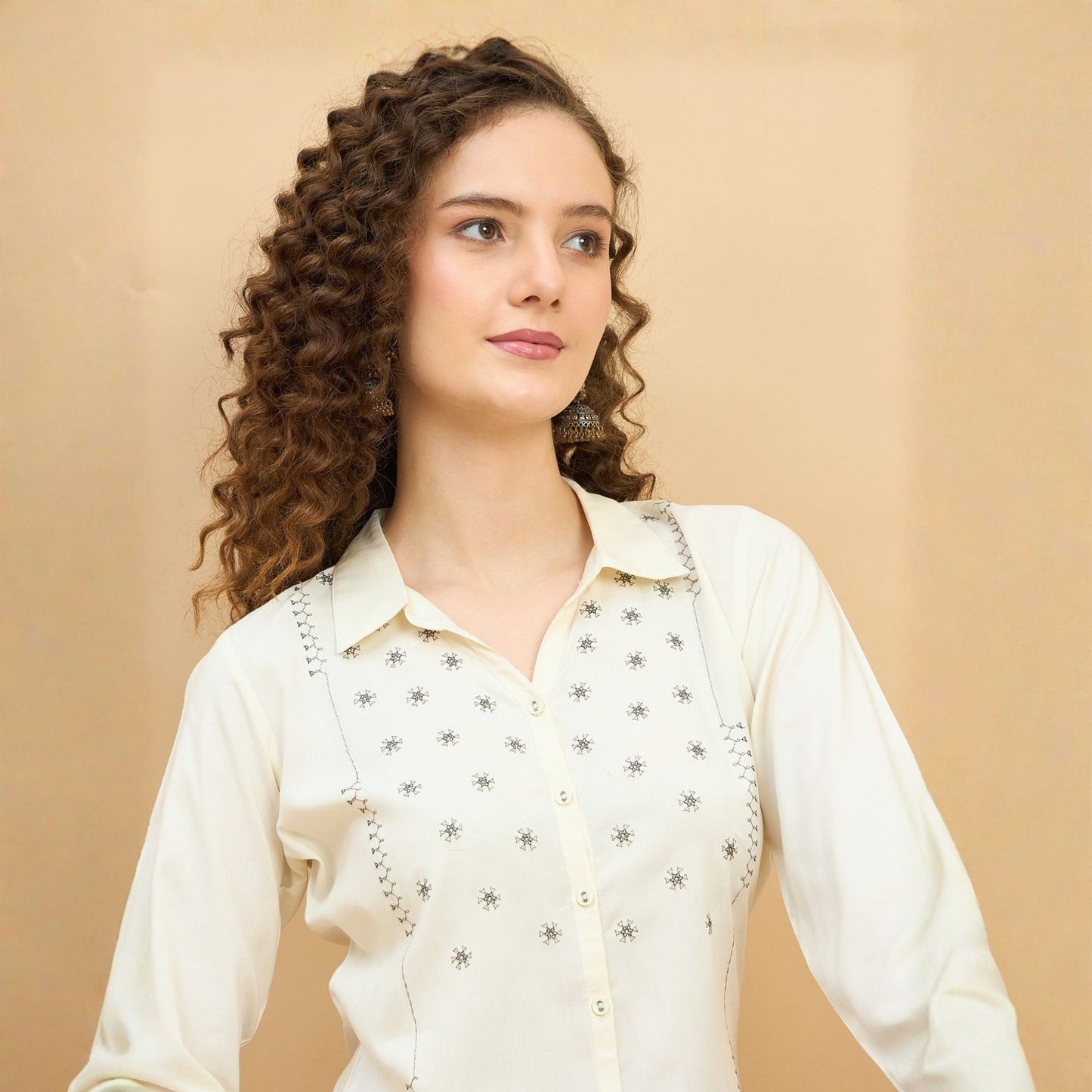 Women wearing Bluauraa Tunic/Kurti/Tops