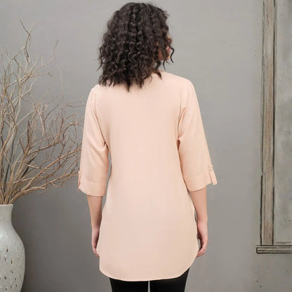 Women wearing Bluauraa Tunic/Kurti/Tops