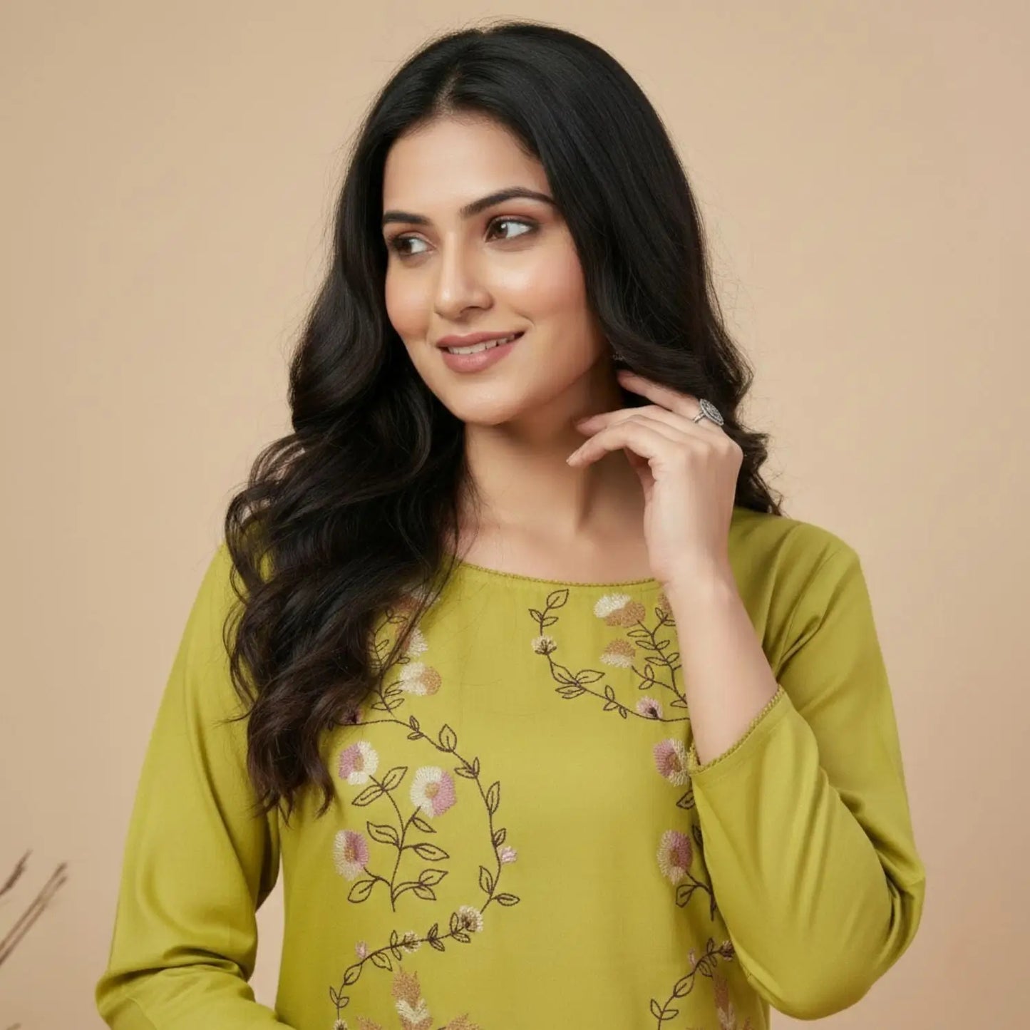 Women wearing Bluauraa Tunic/Kurti/Tops