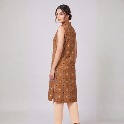 Women wearing Bluauraa Tunic/Kurti/Tops