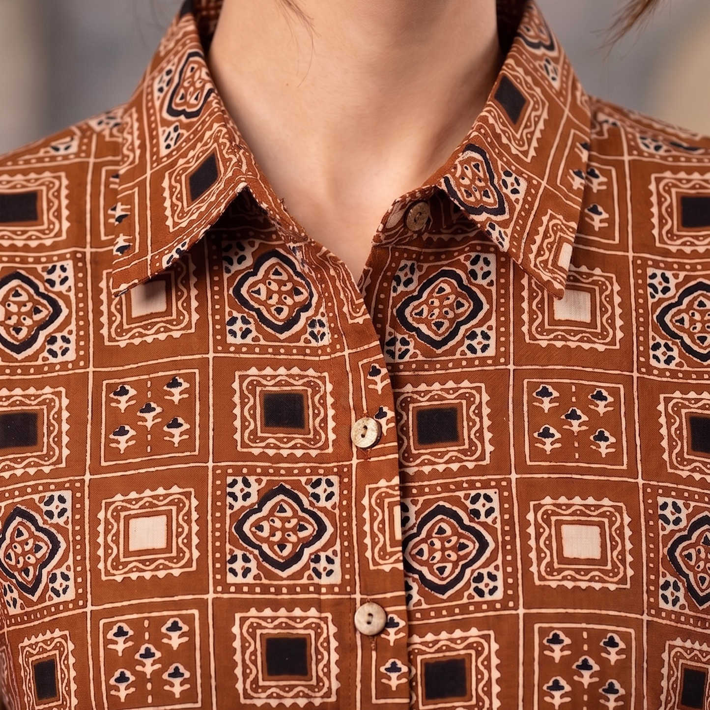 Women wearing Bluauraa Tunic/Kurti/Tops