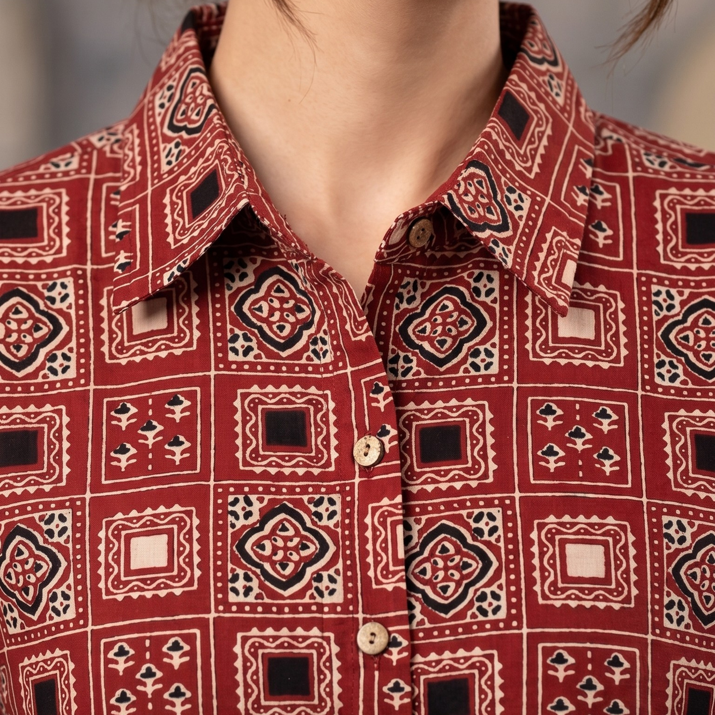 Women wearing Bluauraa Tunic/Kurti/Tops