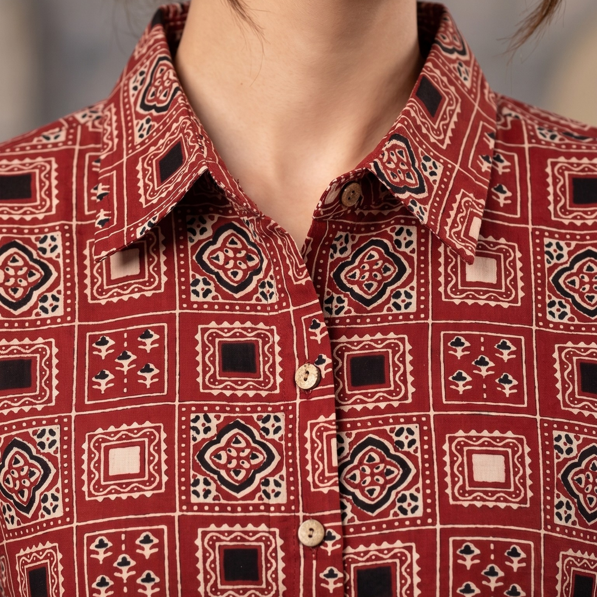 Women wearing Bluauraa Tunic/Kurti/Tops