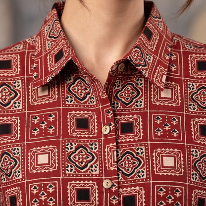 Women wearing Bluauraa Tunic/Kurti/Tops