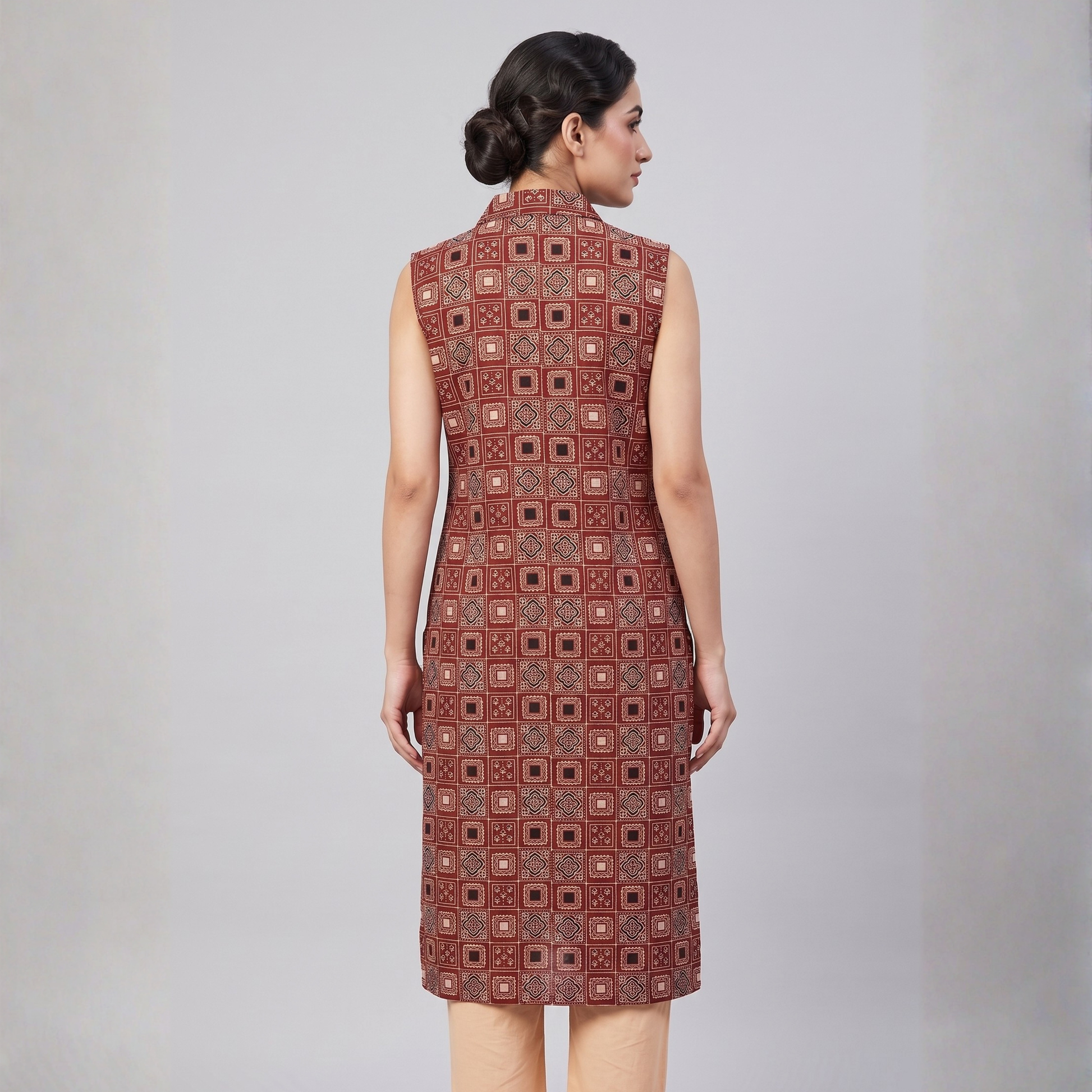 Women wearing Bluauraa Tunic/Kurti/Tops