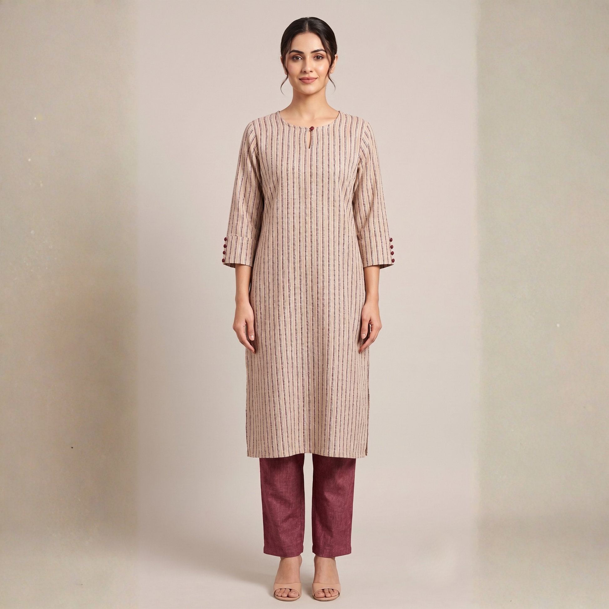 Women wearing Bluauraa Tunic/Kurti/Tops