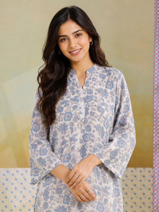 Women wearing Bluauraa Tunic/Kurti/Tops
