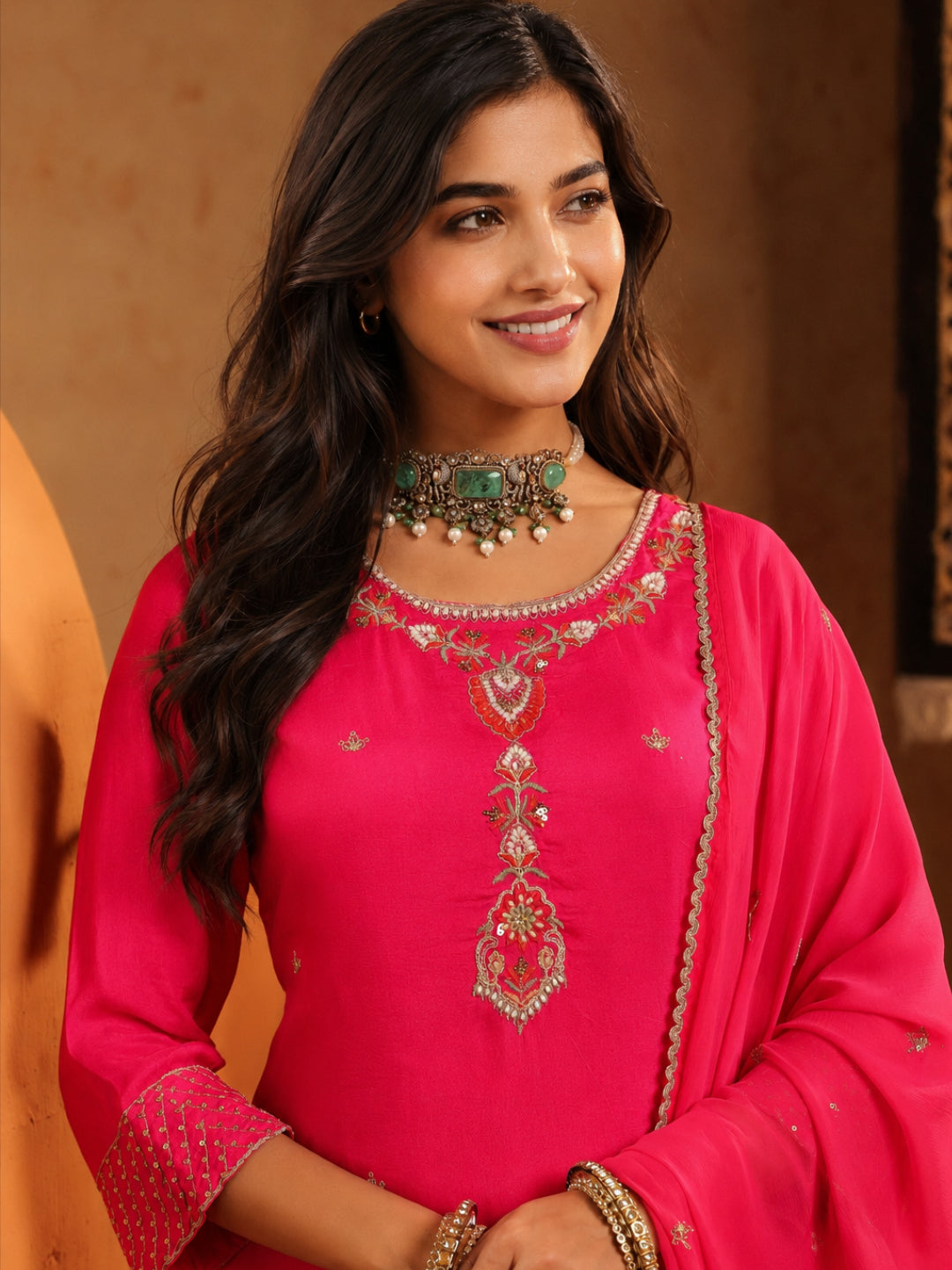 Women wearing Bluauraa Tunic/Kurti/Tops