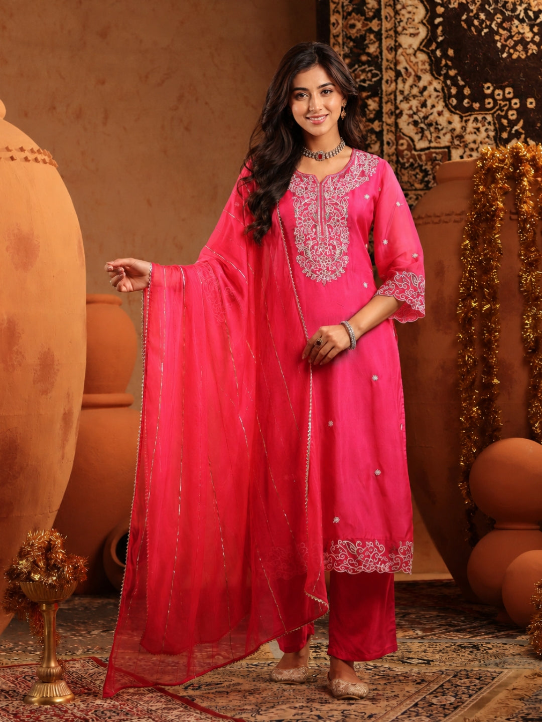 Women wearing Bluauraa Tunic/Kurti/Tops
