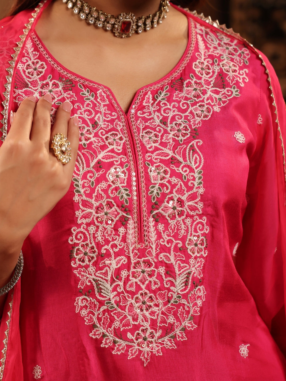 Women wearing Bluauraa Tunic/Kurti/Tops