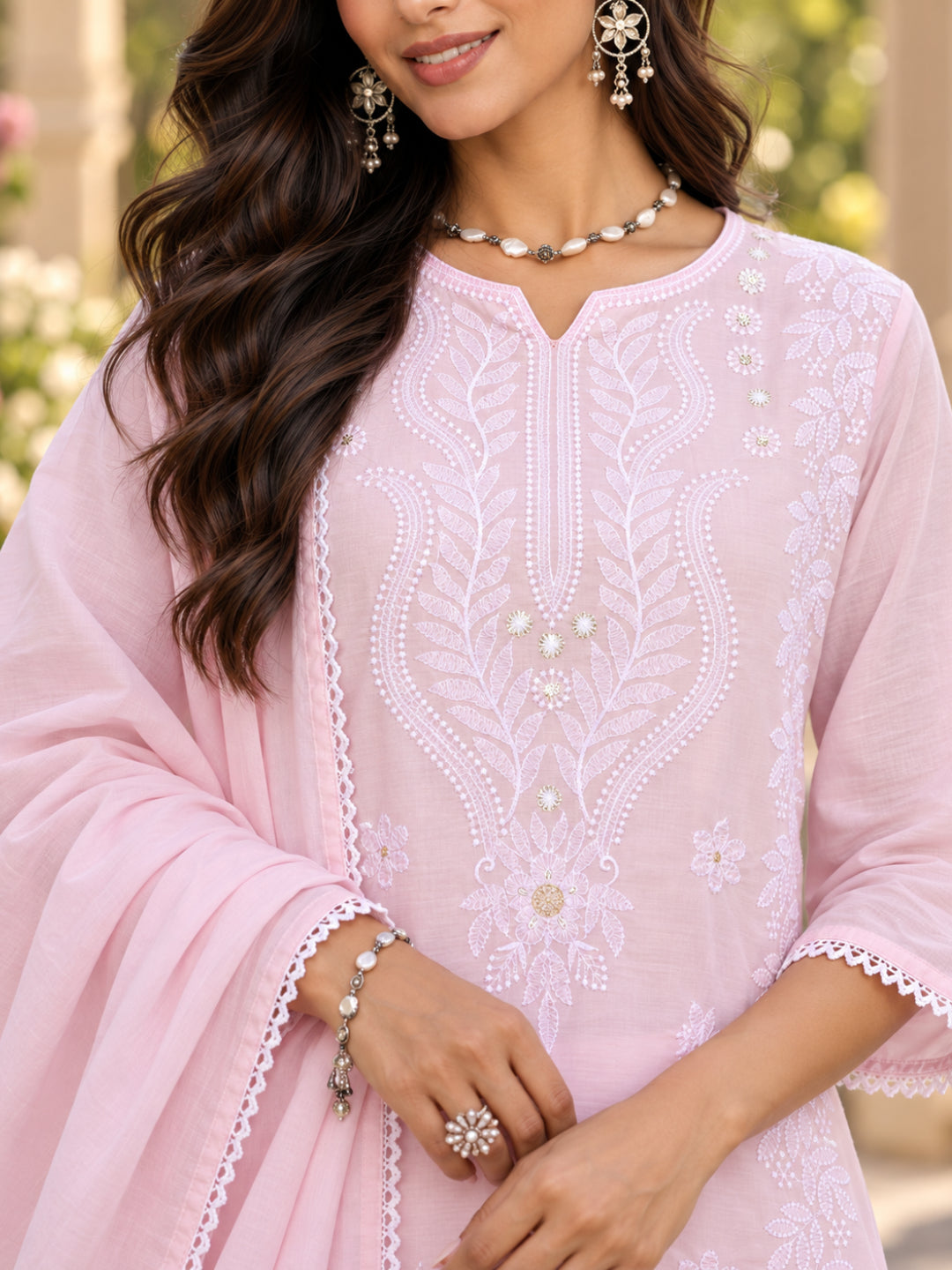 Women wearing Bluauraa Tunic/Kurti/Tops