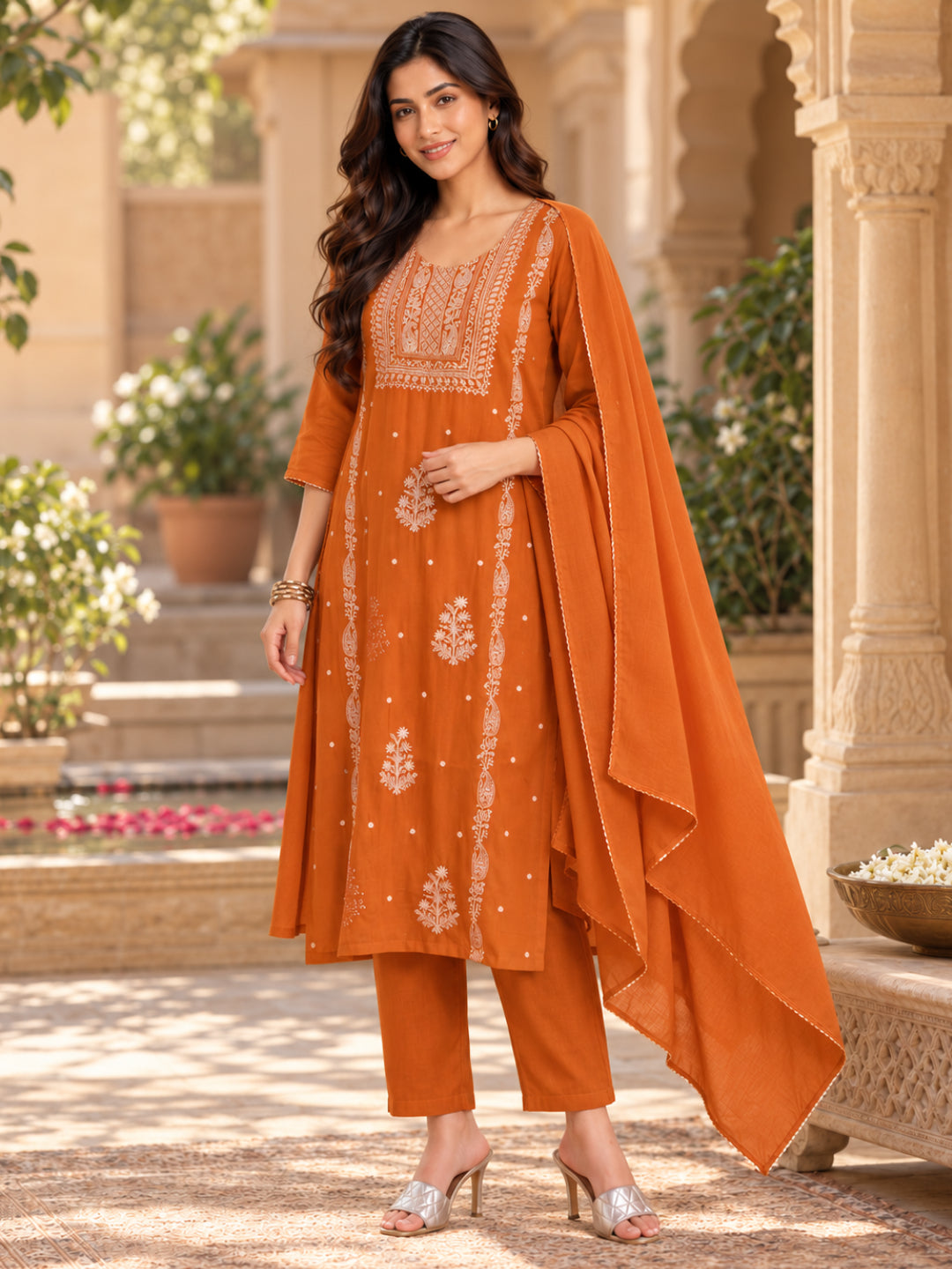Women wearing Bluauraa Tunic/Kurti/Tops