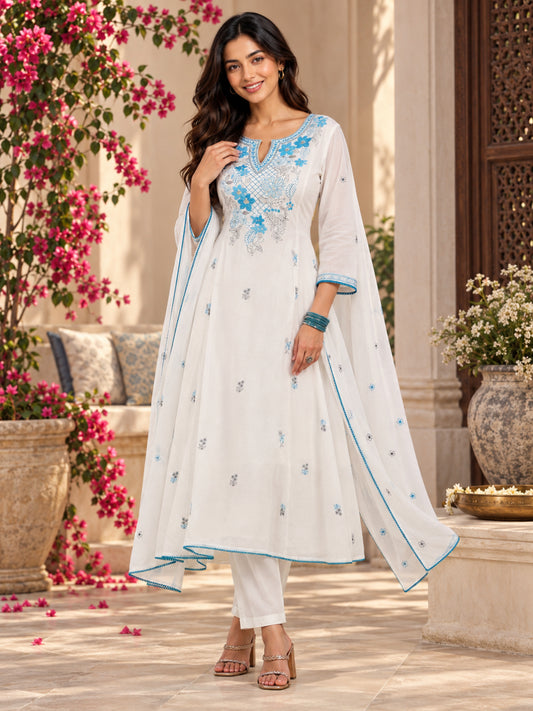 Women wearing Bluauraa Tunic/Kurti/Tops