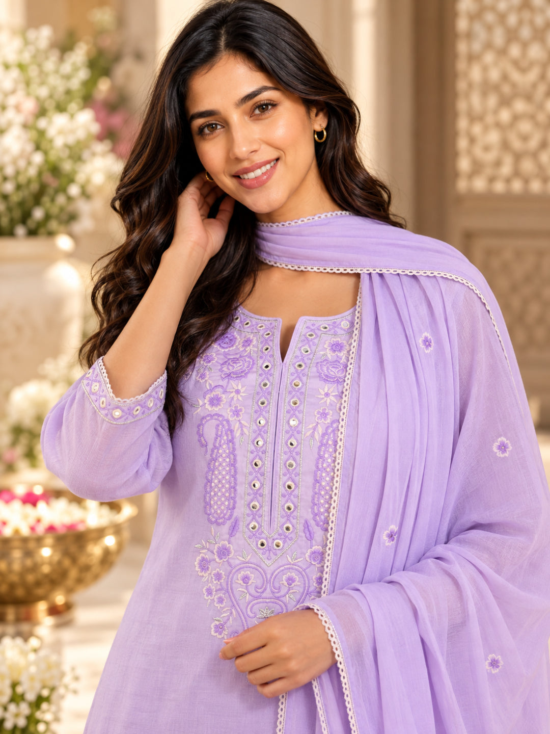Women wearing Bluauraa Tunic/Kurti/Tops