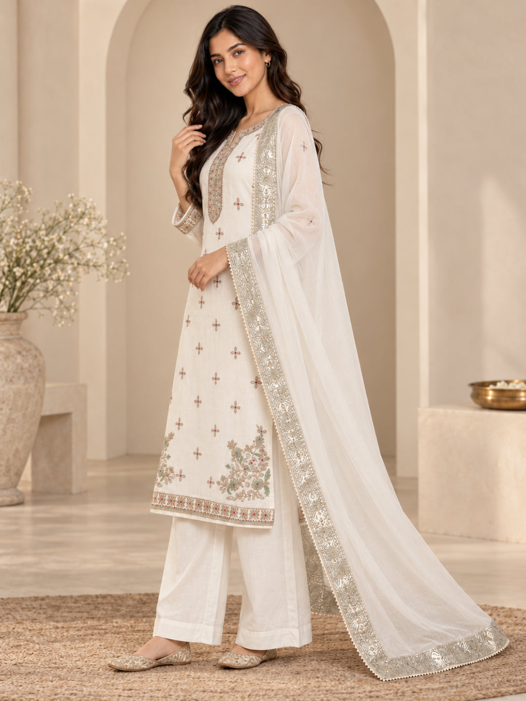 Women wearing Bluauraa Tunic/Kurti/Tops