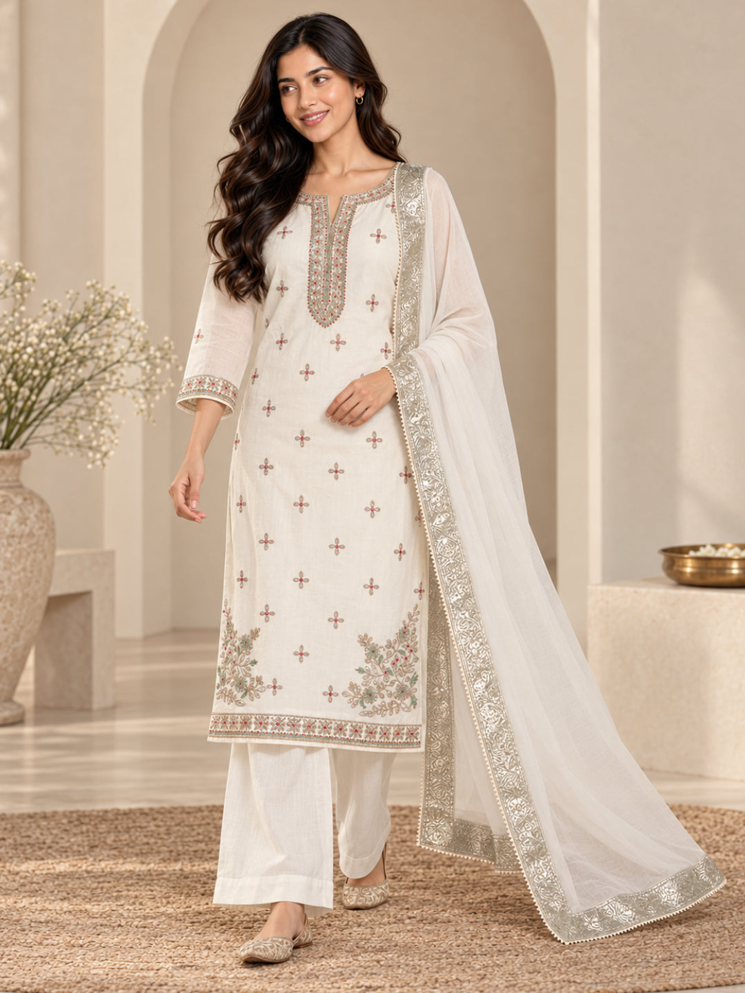 Women wearing Bluauraa Tunic/Kurti/Tops