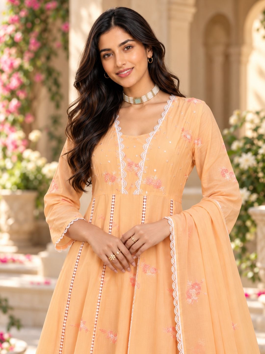Women wearing Bluauraa Tunic/Kurti/Tops