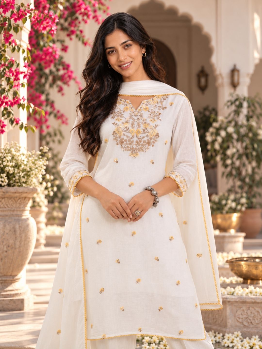 Women wearing Bluauraa Tunic/Kurti/Tops