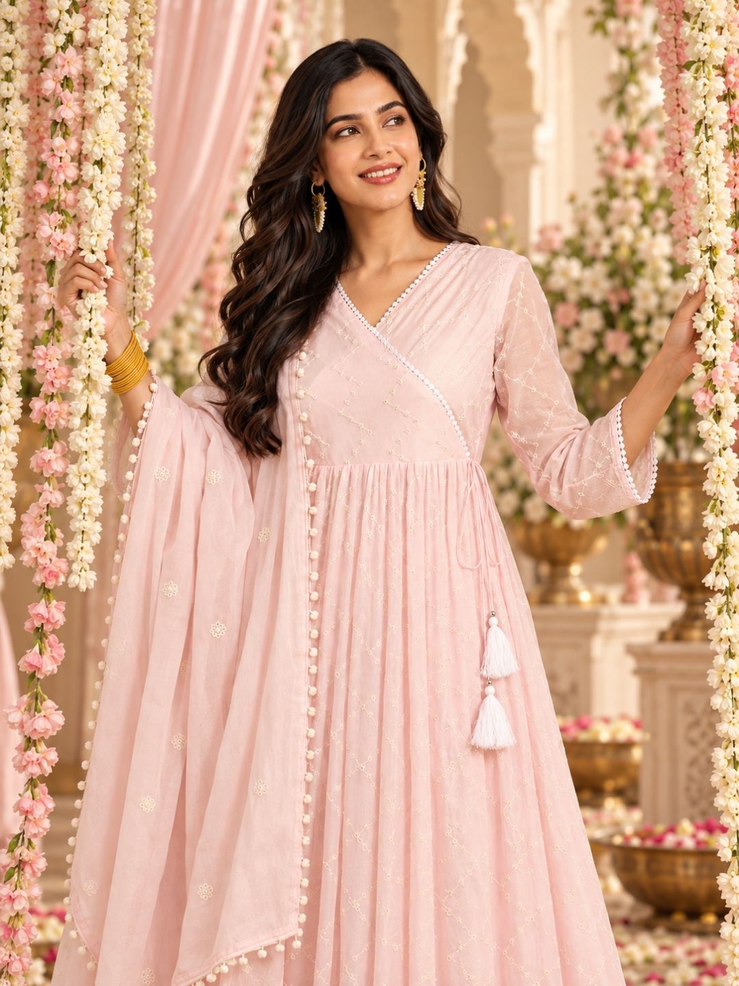 Women wearing Bluauraa Tunic/Kurti/Tops