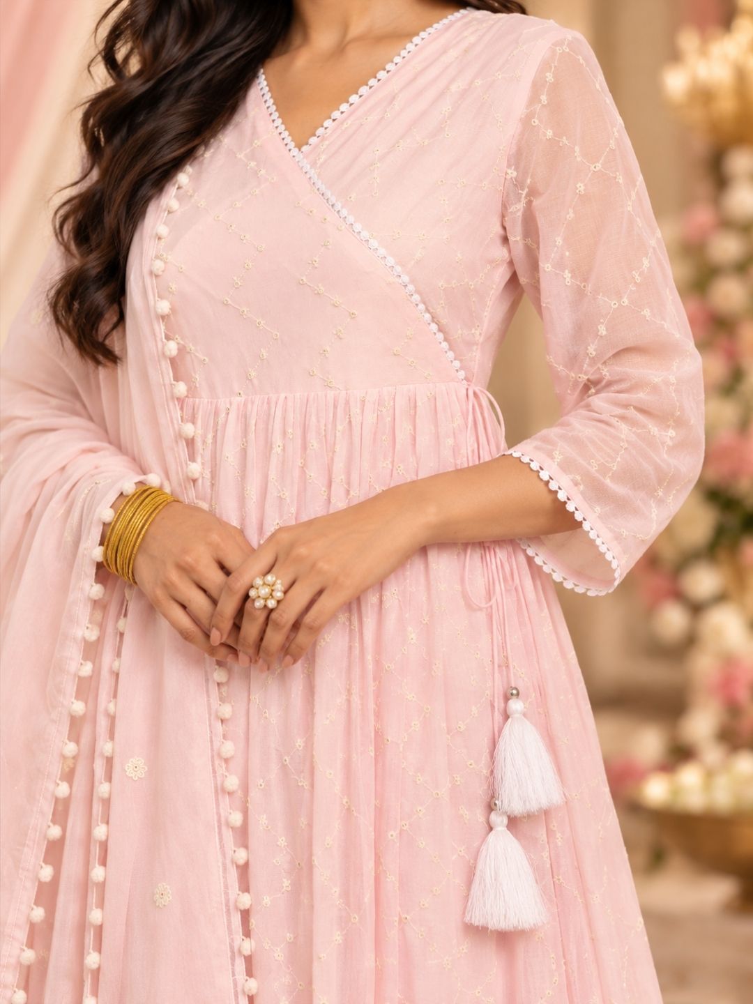 Women wearing Bluauraa Tunic/Kurti/Tops