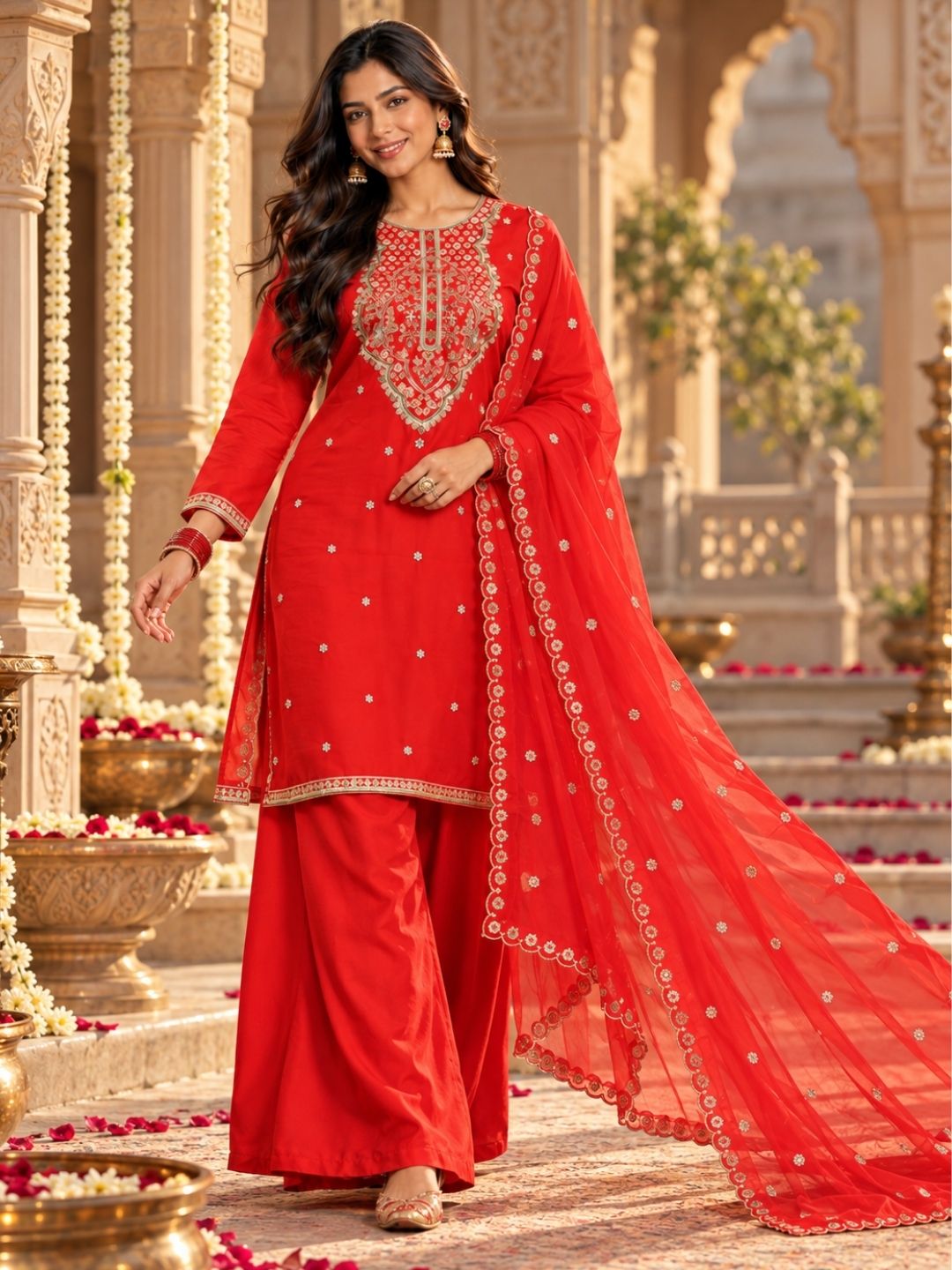 Women wearing Bluauraa Tunic/Kurti/Tops