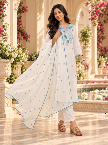 Women wearing Bluauraa Tunic/Kurti/Tops