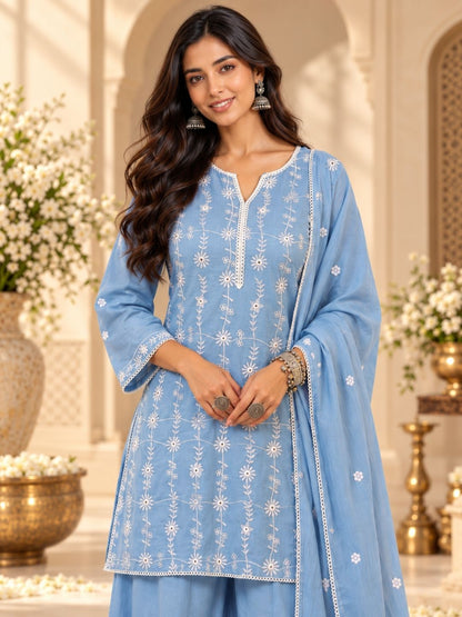 Women wearing Bluauraa Tunic/Kurti/Tops
