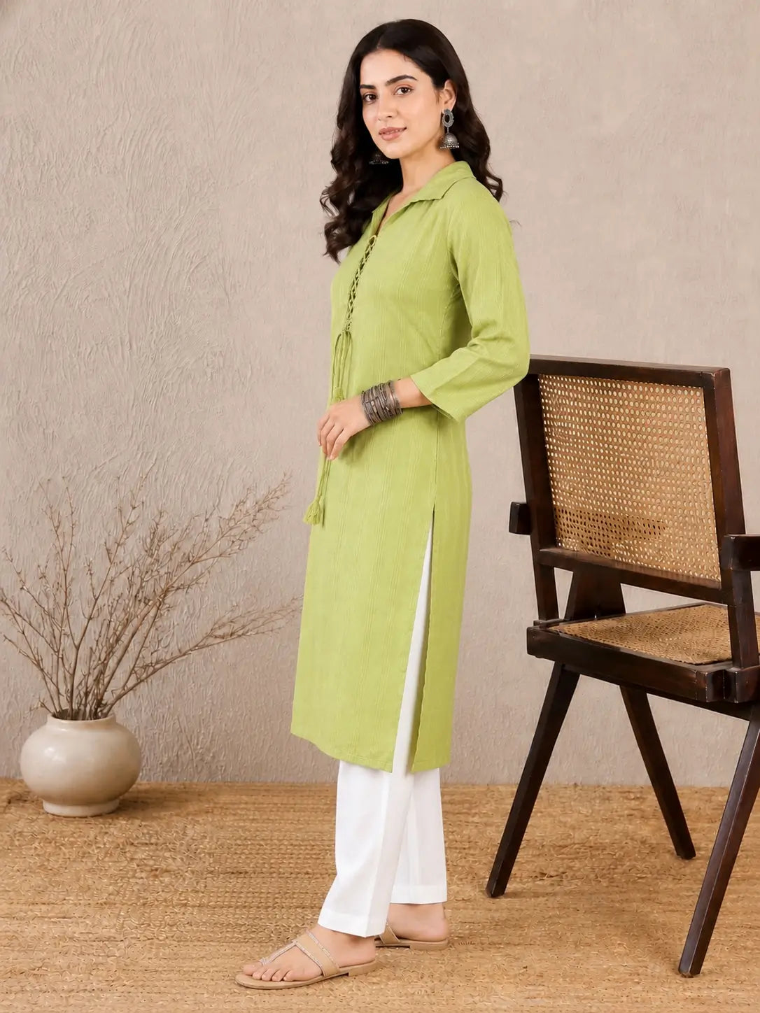 Women wearing Bluauraa Tunic/Kurti/Tops